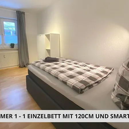 Easy Sleep 2 - Mit 5 Betten - 3 Schlafzimmer Bis 5 Personen - Monteure Willkommen Апартаменты Байройт